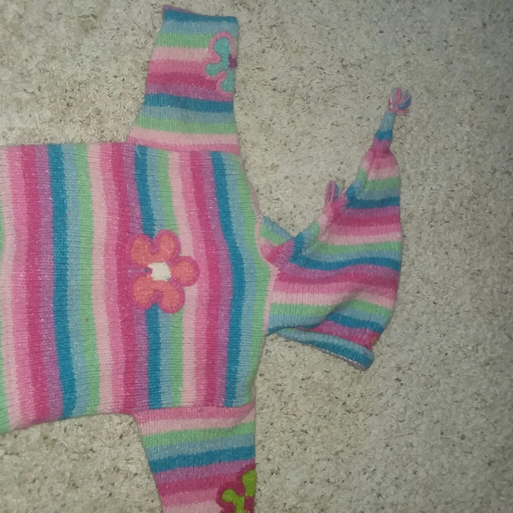 Girls Alpaca wool jacket - Picture 2 of 2